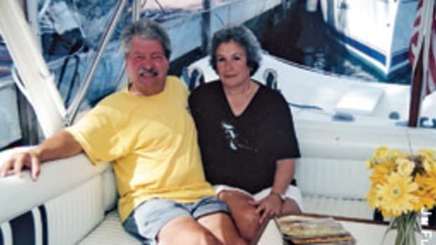 Walter and Joann Dethier feared the worst when they realized their boat was being taken from the marina.