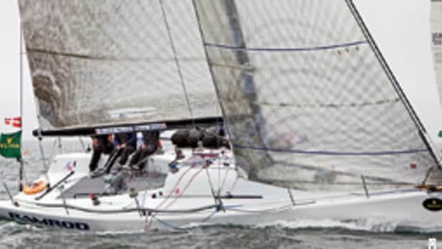Rod Jabin's RAMROD (Annapolis, Md.) won the Farr 40 class at Block Island Race Week presented by Rolex.