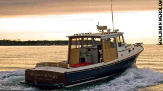 The goal is a seaworthy, comfortable boat. Shown here is the Southport 30 by Southport Island Marine.