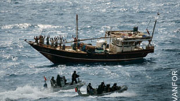 The pirates prowling off Somalia are well known, but piracy can come in many forms anywhere in the world.