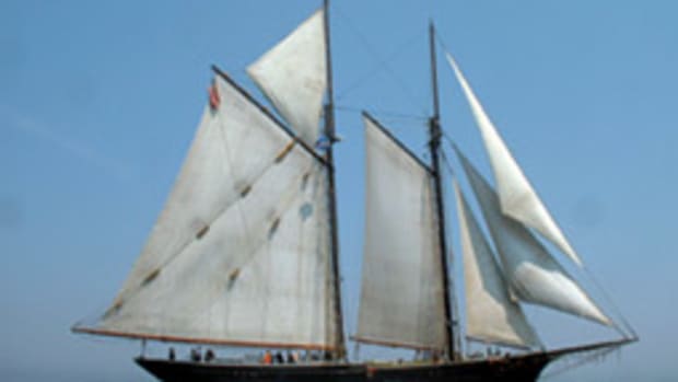 The Ernestina-Morrissey will undergo a $6 million restoration at Boothbay Harbor Shipyard in Maine.