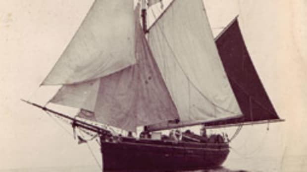Rosalind is a converted 1903 lugger.