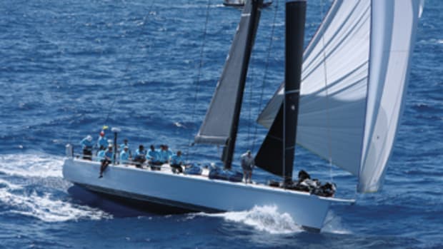 The writer sailed aboard Prospector, a Farr 60 that has had a great racing career under the names Deep Powder, Carrera, Hissar and Captivity.