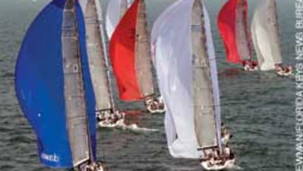 William Douglass took the Melges 32 class in very competitive racing.
