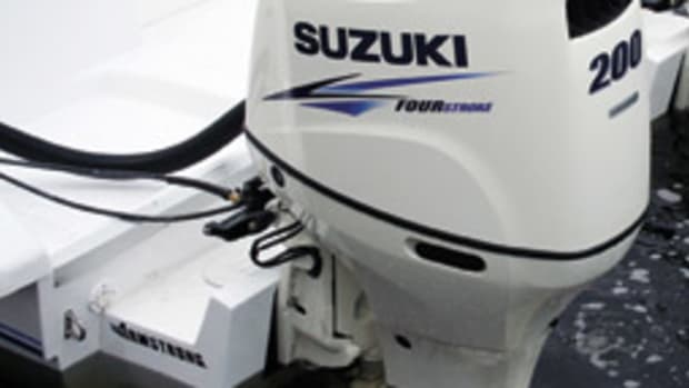 The transition from 2-stroke to 4-stroke is getting easier as manufacturers continue to reduce the weight of their engines. The new DF200A from Suzuki is an example of a lighter 4-stroke.
