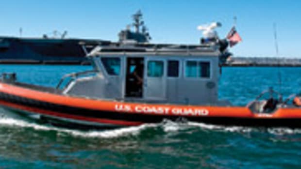A patrol boat similar to this one was invloved in the San Diego Bay accident that killed an 8-year-old boy.