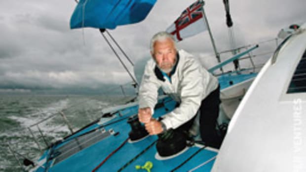 Sir Robin Knox-Johnston - who sailed around the world in the Velux 5 Ocean solo race at the age of 68 - has been awarded the Cruising Club of America's Blue Water Medal for his lifetime commitment to sailing, sail training and youth development.