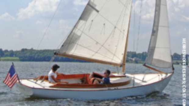 Nathanael G. Herreshoff's boat is back in production as Alerion 26, marketed by Herreshoff Designs of Bristol, R.I., and built by Brion Rieff Boatbuilder in Brooklin, Maine.