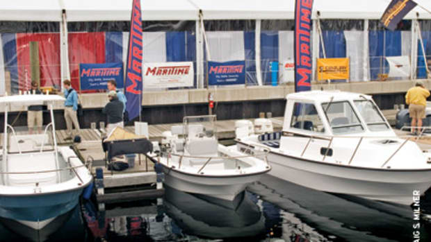 Maritime Marine's lineup grew in 2008 with an 18-foor center console and a 25-footer with extended transom.