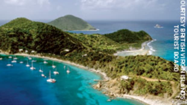 The author warns that while the shores of the British Virgin Islands may beckon, don't cross over from the USVIs without the right paperwork.
