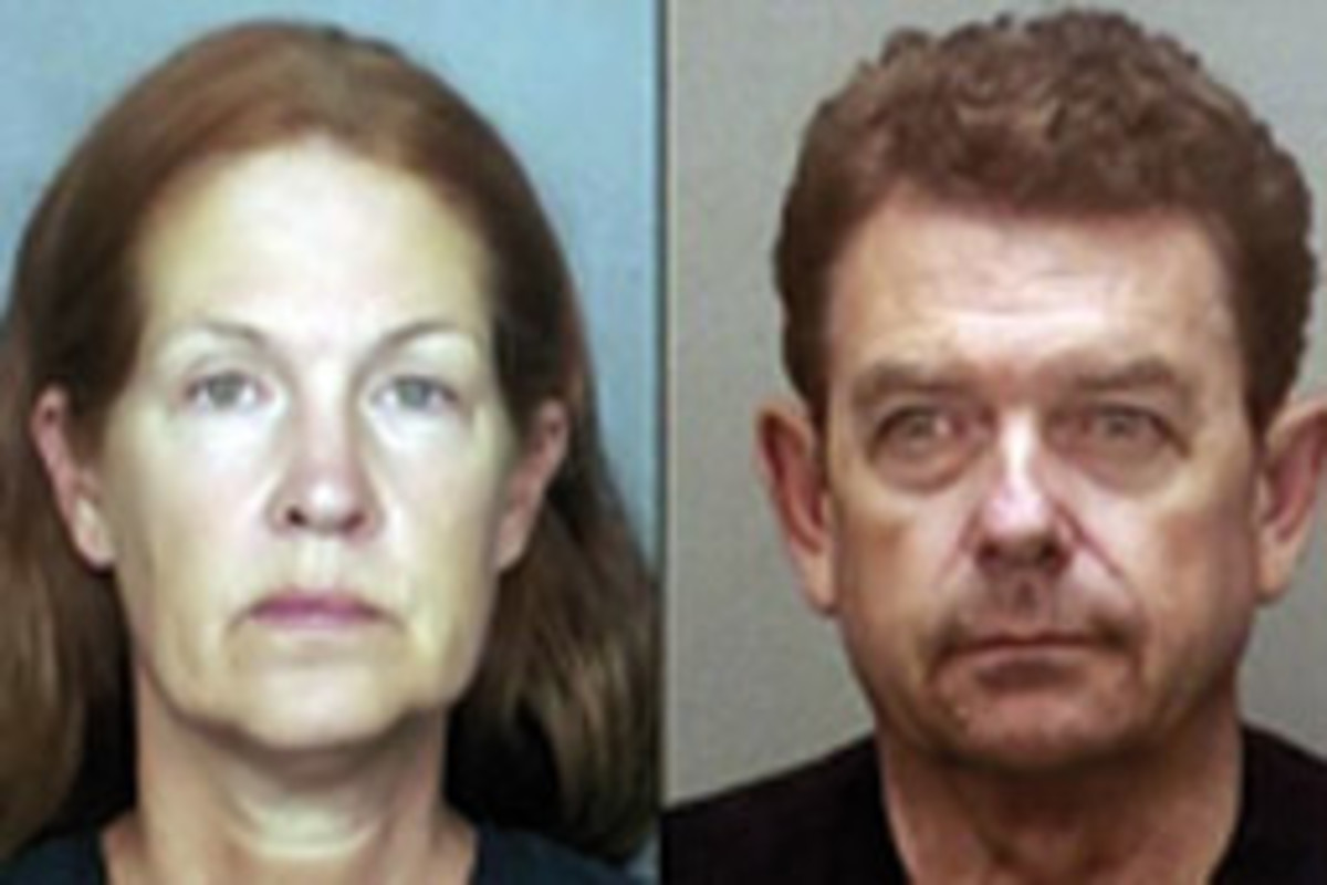 Andrea and Colin A.J. Chisholm III (here in mug shots) bought a $1.2 million Trumpy and lived in luxury homes while collecting welfare, according to authorities.