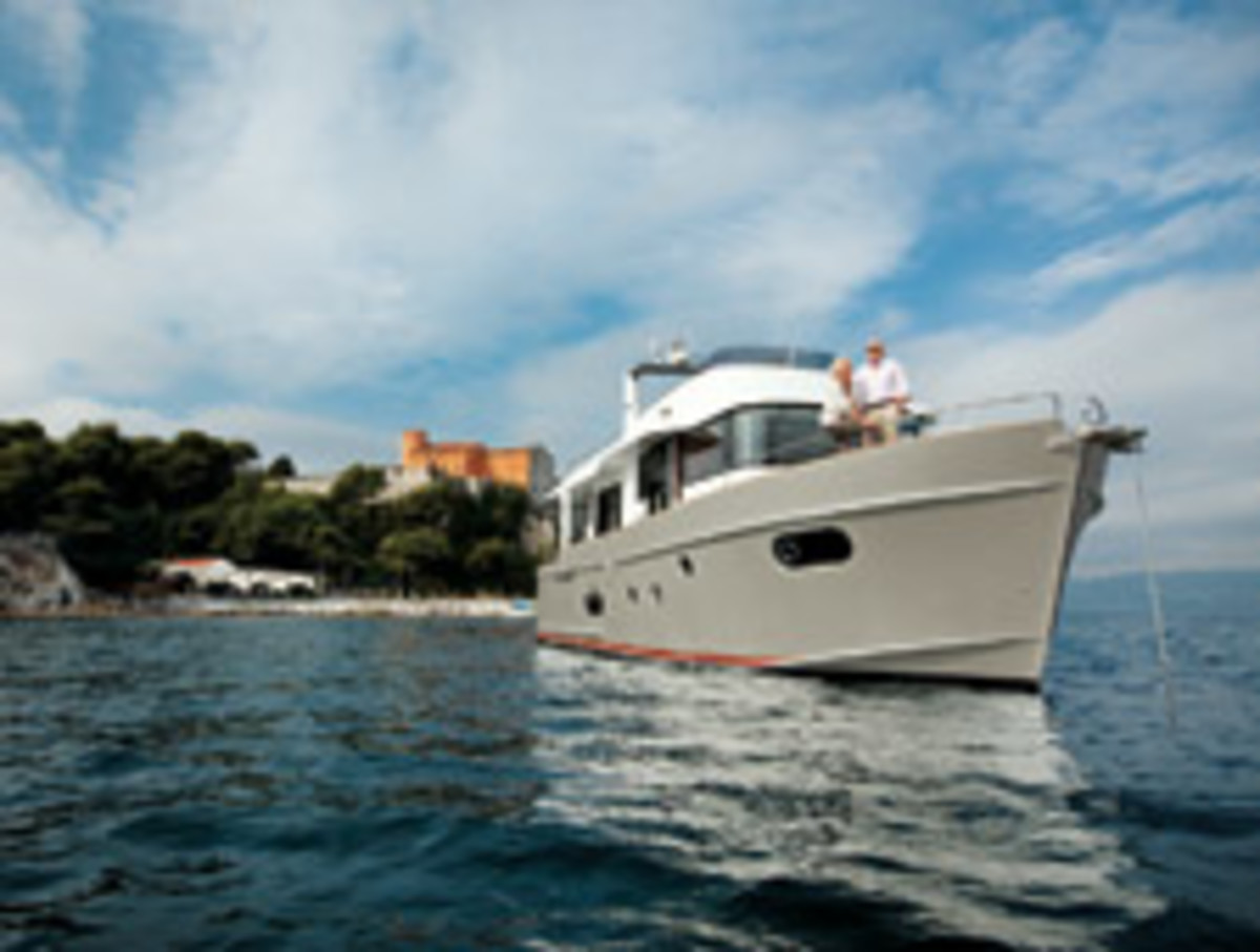 French builder Beneteau's Swift Trawler series entered the U.S. market in 2007 (ST50 pictured).