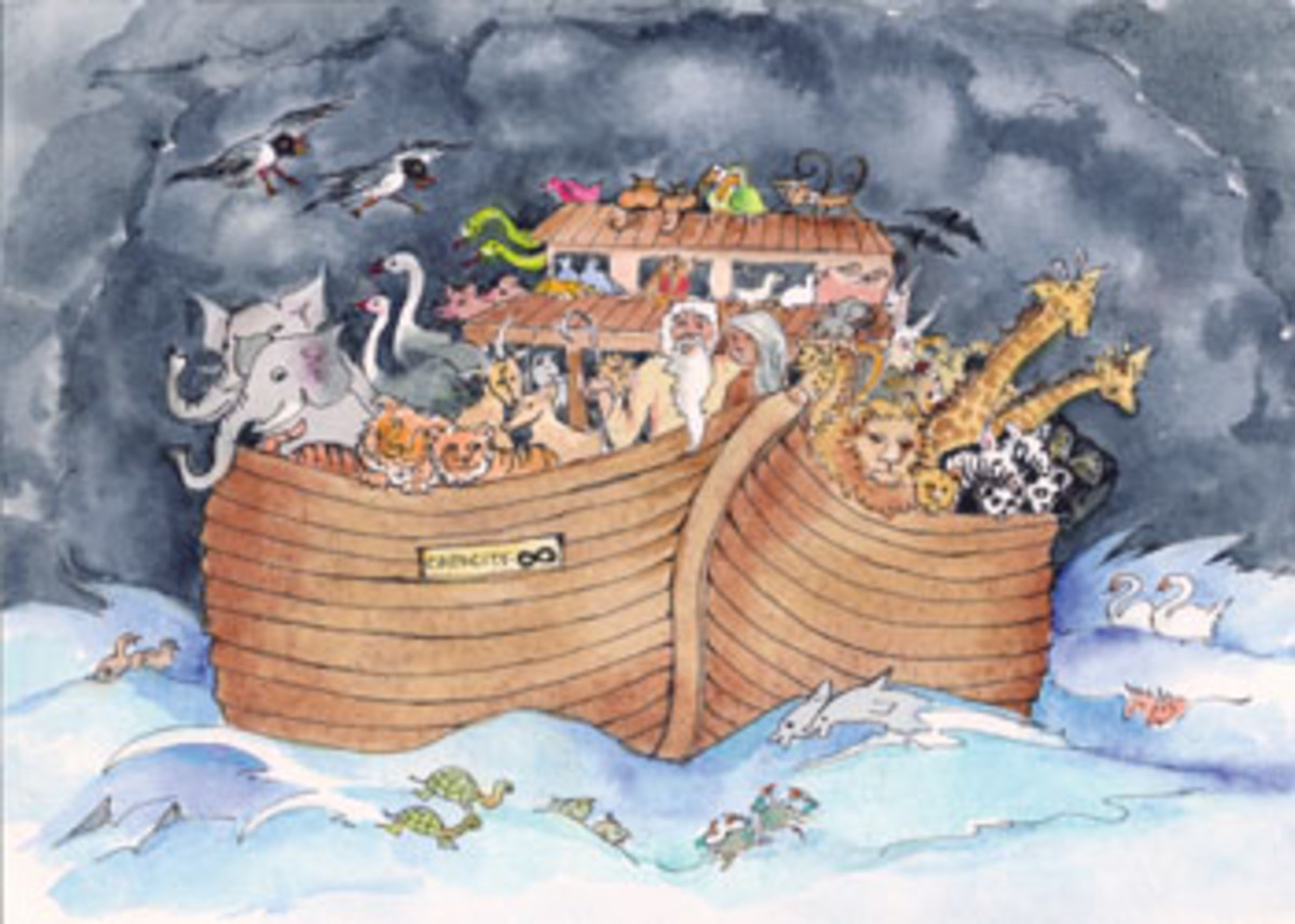 Noah may have overloaded his boat, but it was better than the alternative.