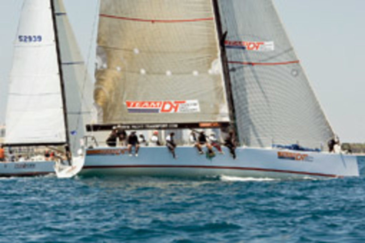 Rosebud/Team DYT sailed from Fort Lauderdale to Charleston in record time.
