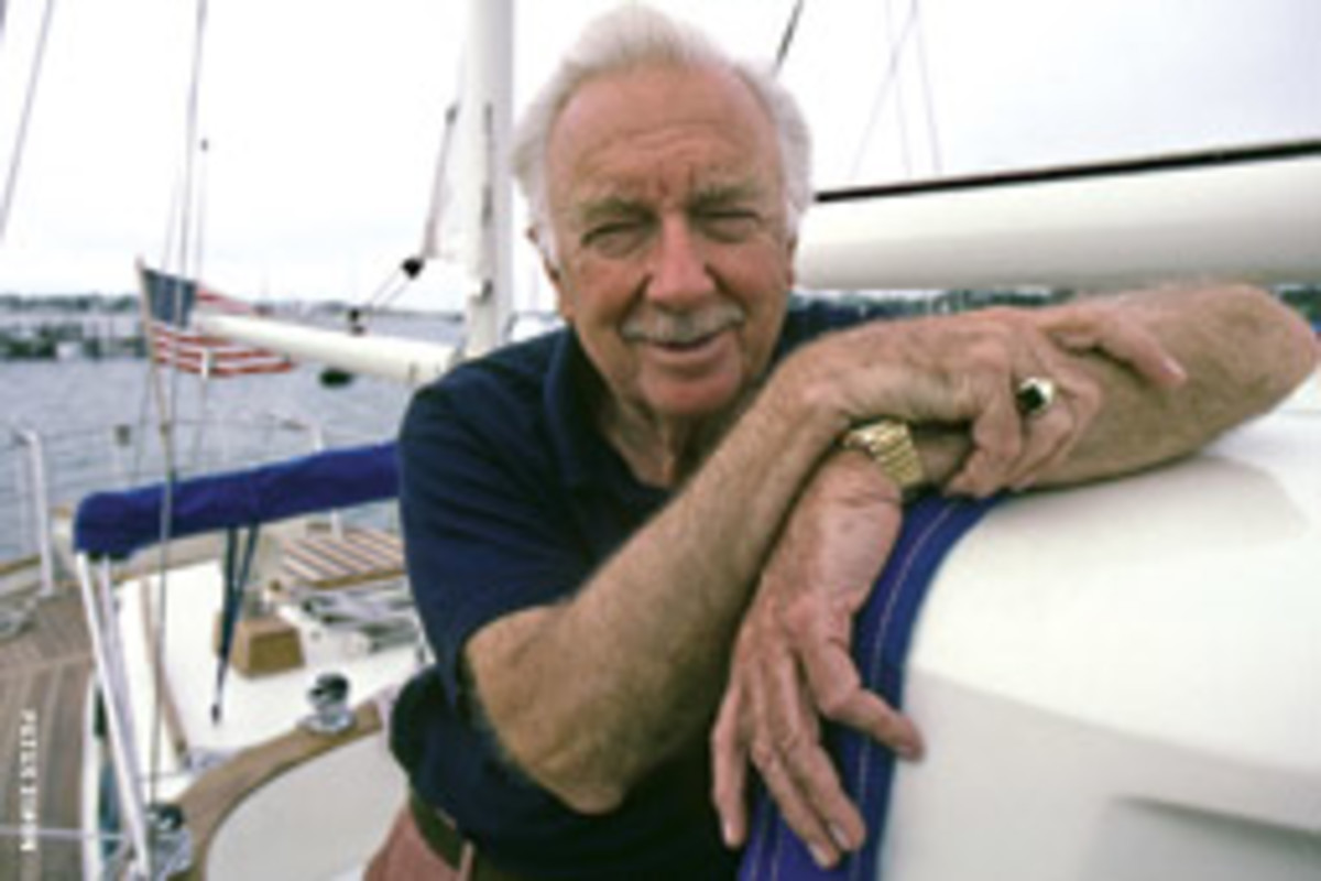 The world knew Walter Cronkite as a TV anchorman, but around the docks he was known as a fine sailor.