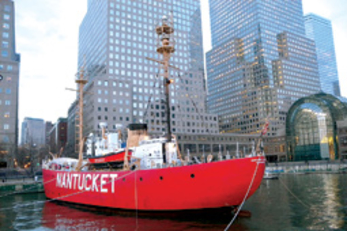 As the only fully functional lightship in the United States, the Nantucket Lightship WLV-612 has been refit for first-class entertaining.