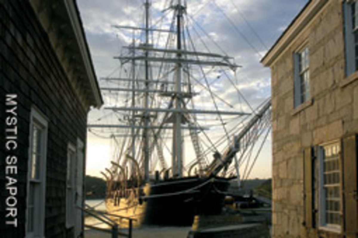 Since her arrival at Mystic Seaport in 1941, 20 million people have walked the Morgan's decks.