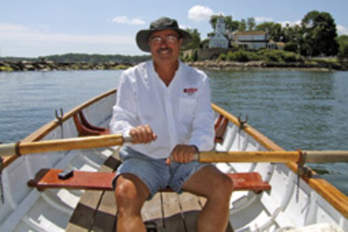 Rowing a Whitehall brought the writer back to the boating days of his youth.
