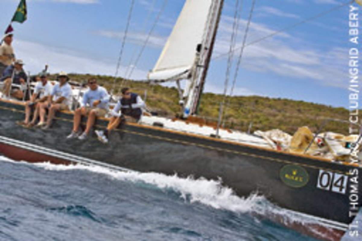 Bruce MacNeil's Barra - based in Lincoln, Mass. - finished second in the Spinnaker Racing/Cruising class.