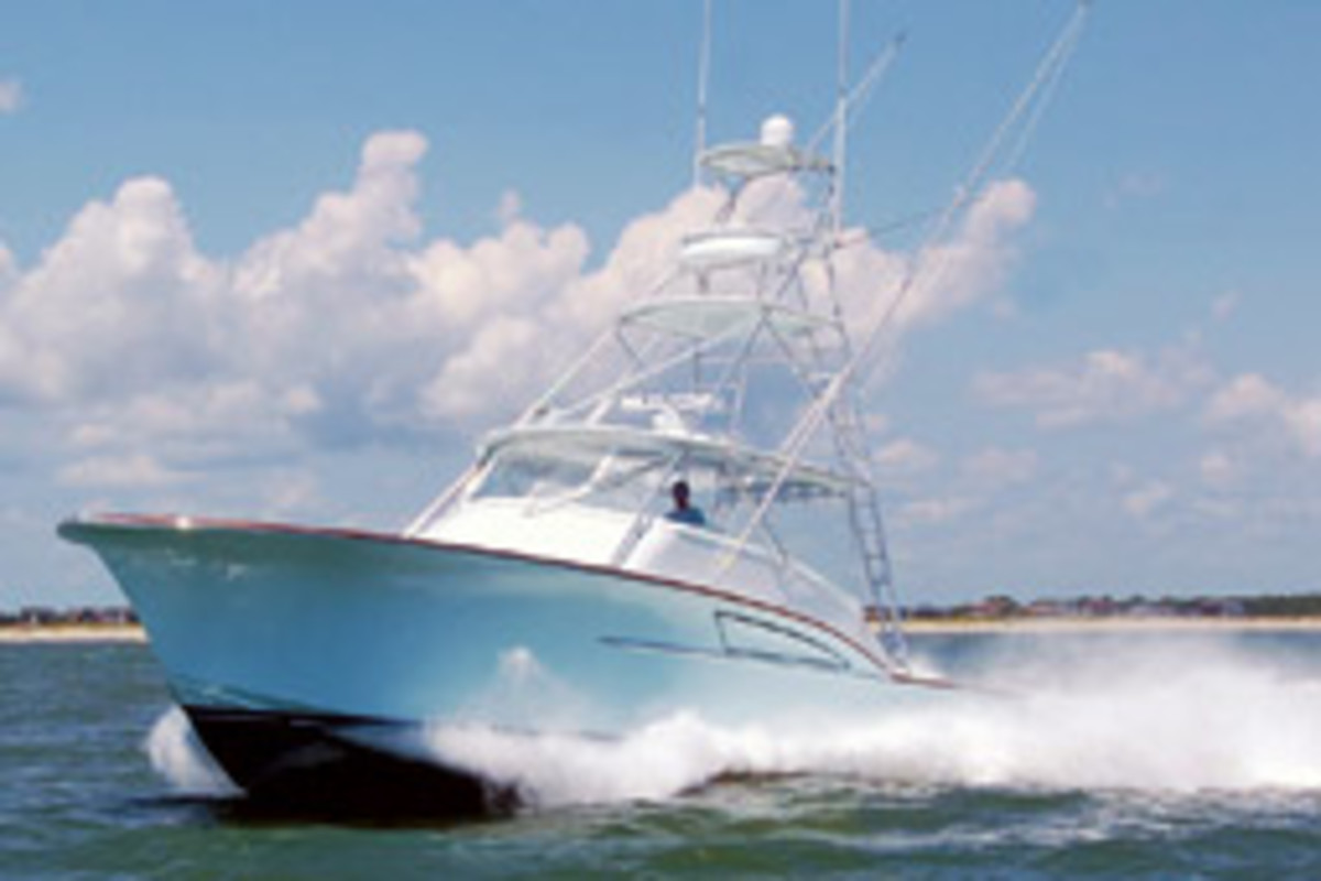 The Island Style Q42 sportfisherman is the first offering from Ocean Isle Beach-based Island Style Yachts.