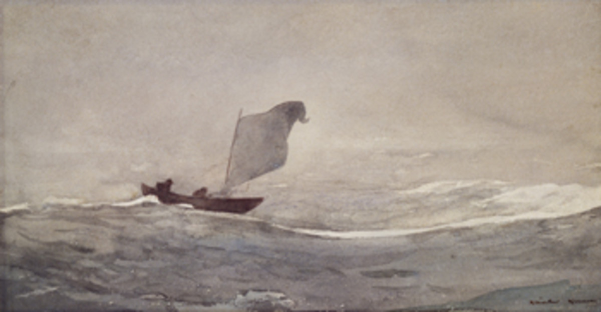 Watercolor by Winslow Homer.