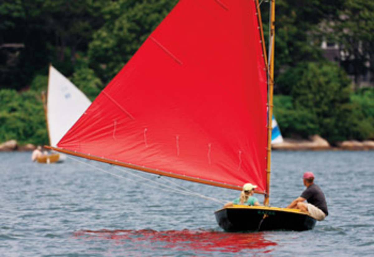 Sailing a catboat requires courage from novices but there are many reasons for the design’s devoted following.