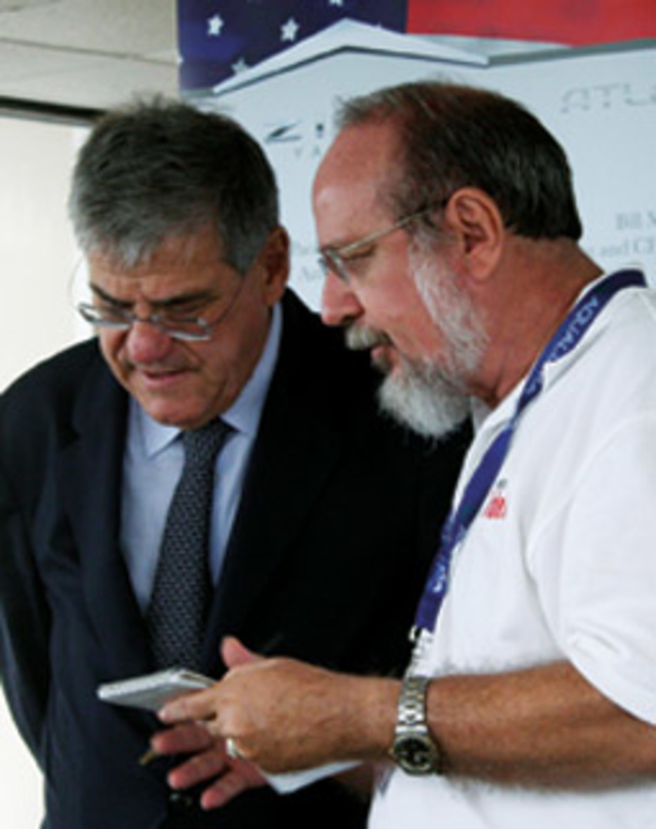 Veteran journalist Jim Flannery (right) has been an important part of the Soundings team since 1981.