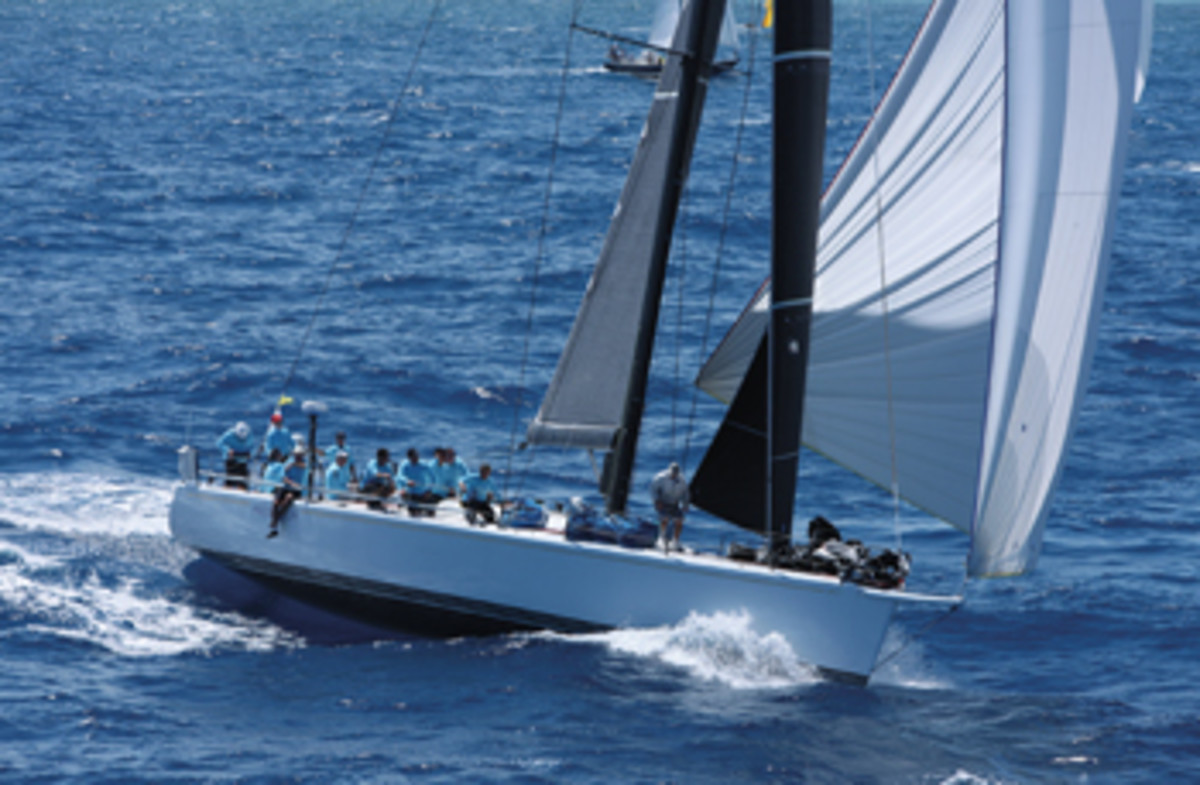The writer sailed aboard Prospector, a Farr 60 that has had a great racing career under the names Deep Powder, Carrera, Hissar and Captivity.