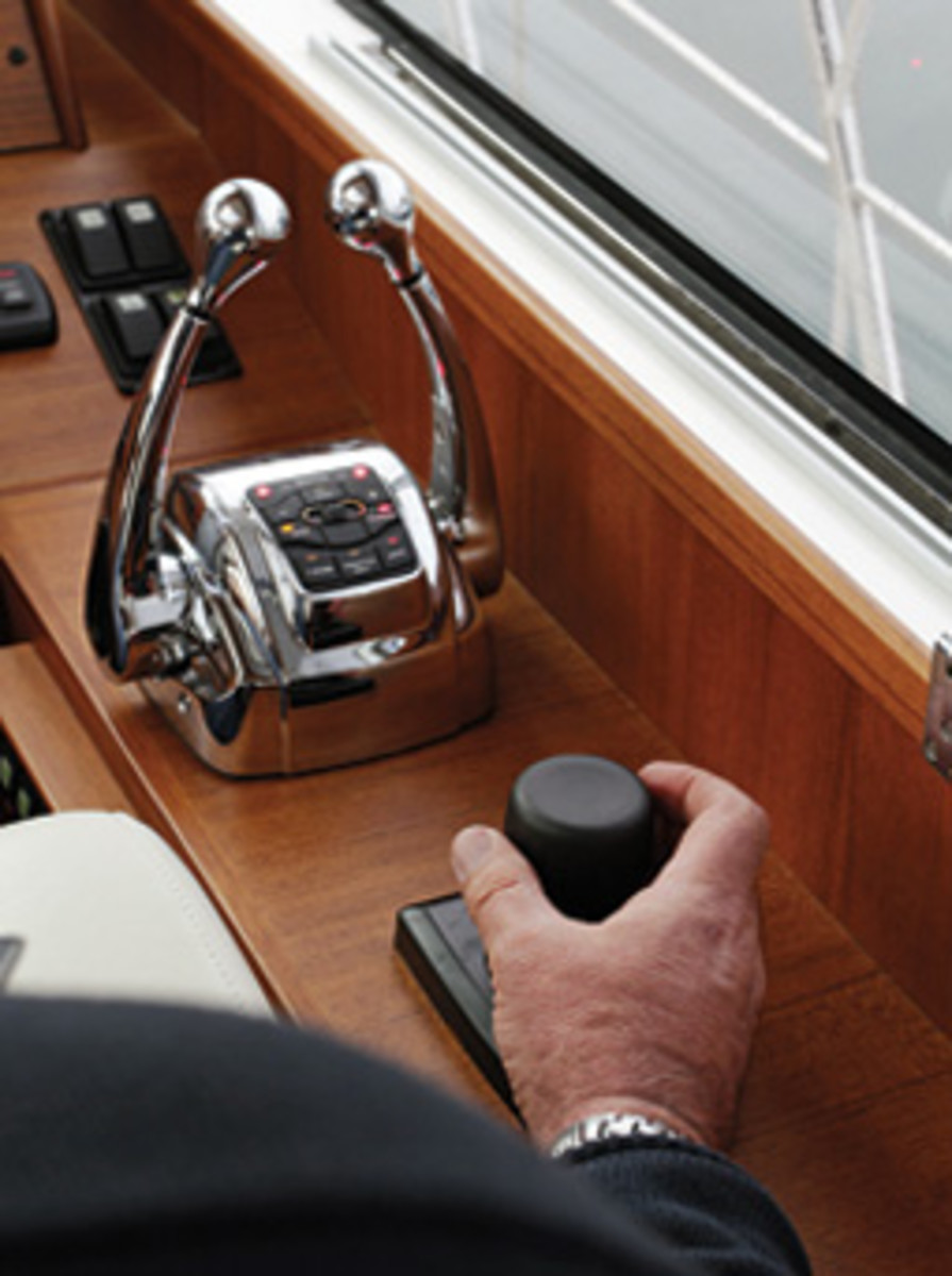 Joystick controls have opened the door to larger boats for many people.