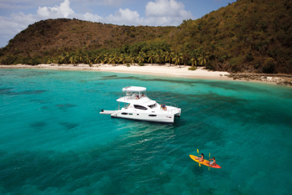 Chartering with The Moorings or another firm lets you run from the cold without taking your own boat.