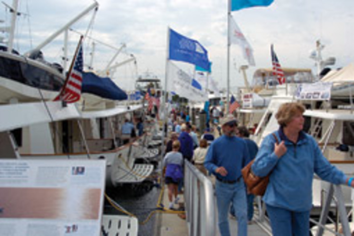 Organizers were pleased with the turnout at this year's Solomons Md., Trawler Fest.