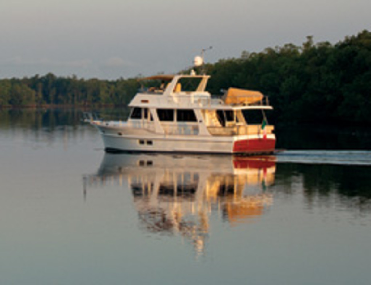 The 54 Heritage EU is among Grand Banks' newest yachts.