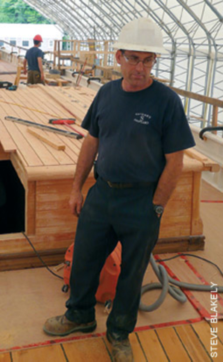 Wade Croft, co-owner of Snyder's Shipyard