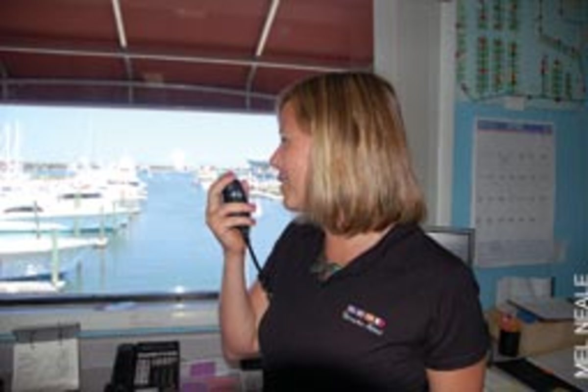 Carolyn Neale is now office manager of a large Florida marina.