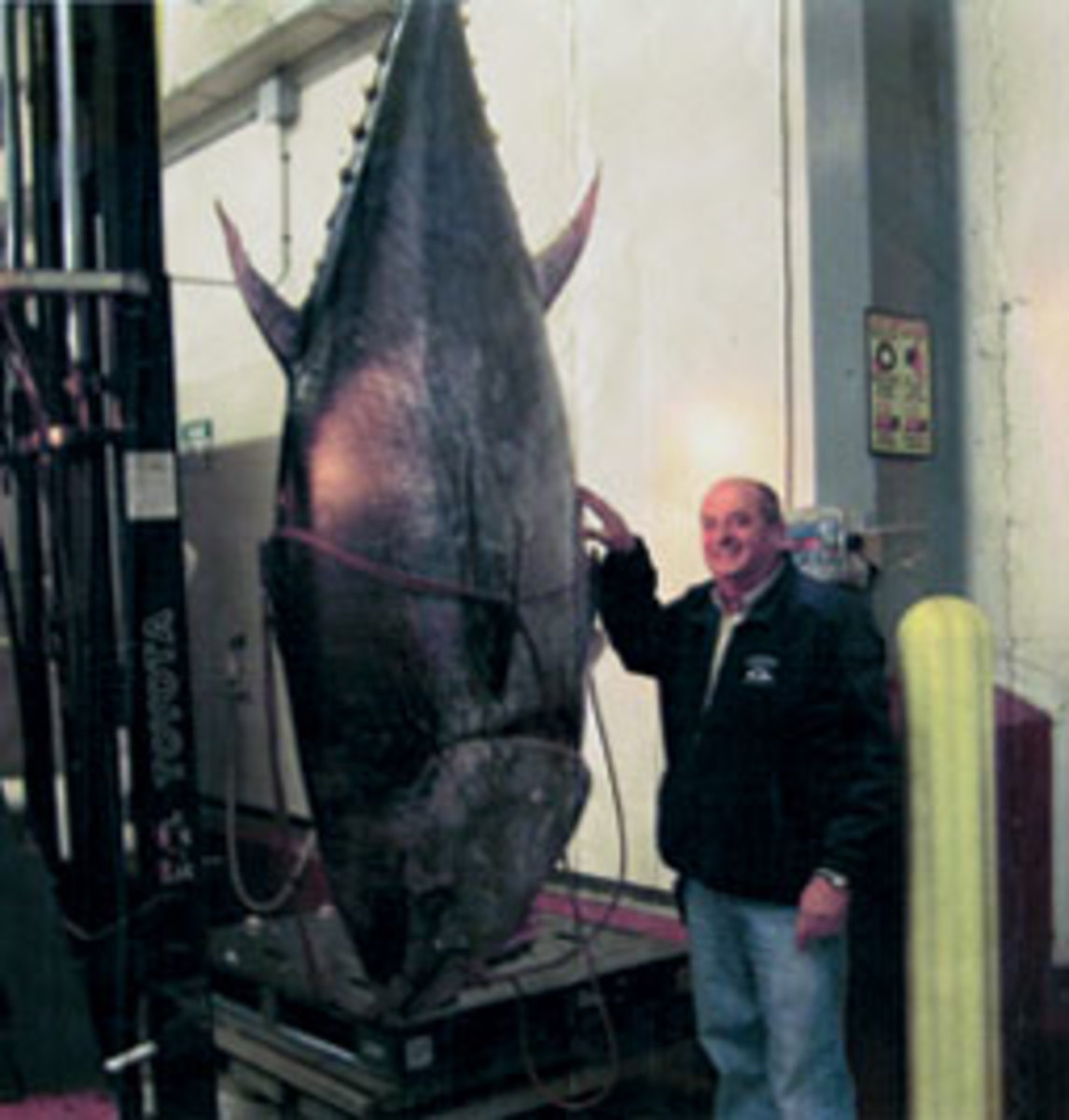 Carlos Rafael lost a big payout when the 881-pound tuna was deemed an illegal catch.