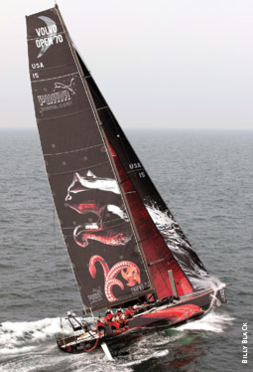 Mar Mostro, Puma Ocean Racing's Volvo Open 70, was the overall winner on corrected time.