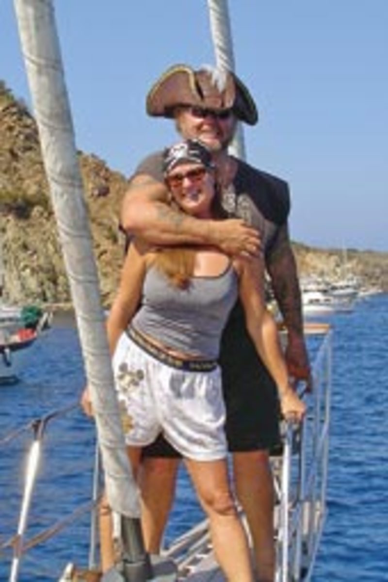Bitchin and Jody, his wife, first mate and business partner