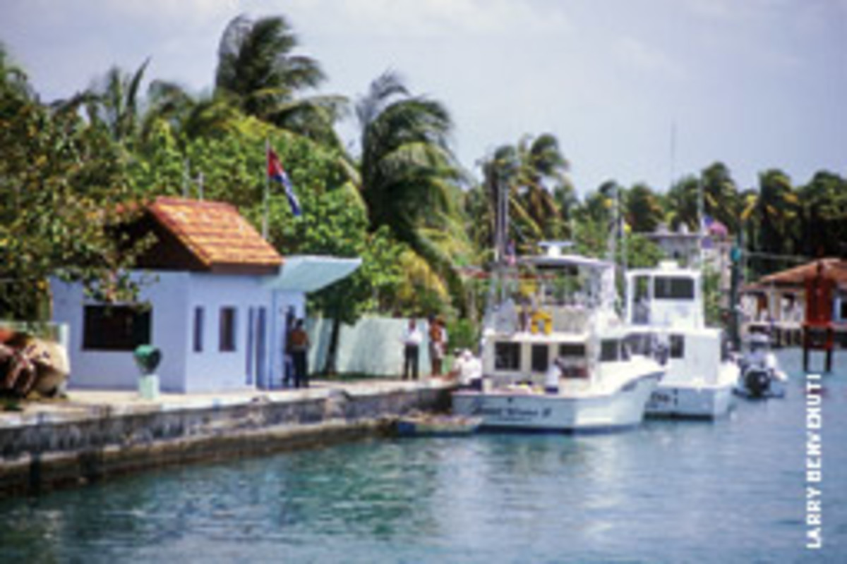 If the embargo to Cuba is lifted, more American boaters will be seeing the customs office at Marina Hemingway.