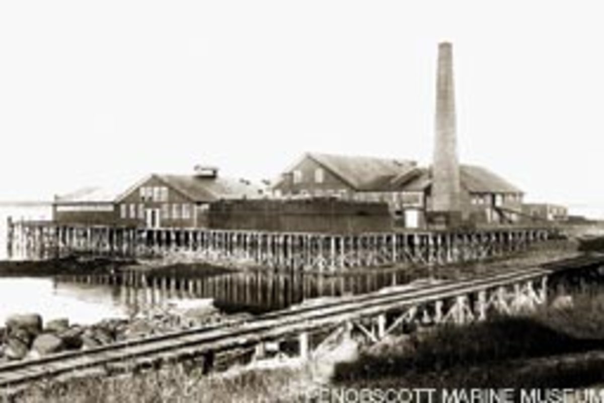Sardine canneries were fixtures on the Maine waterfront for generations.