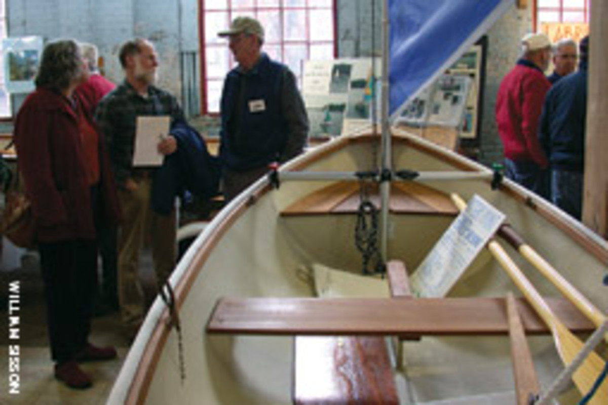 It was flannel-to-flannel at the old foundry for last year's Maine Boatbuilders Show. Organizers hope to repeat the outcome at this year's show which runs March 19-21.