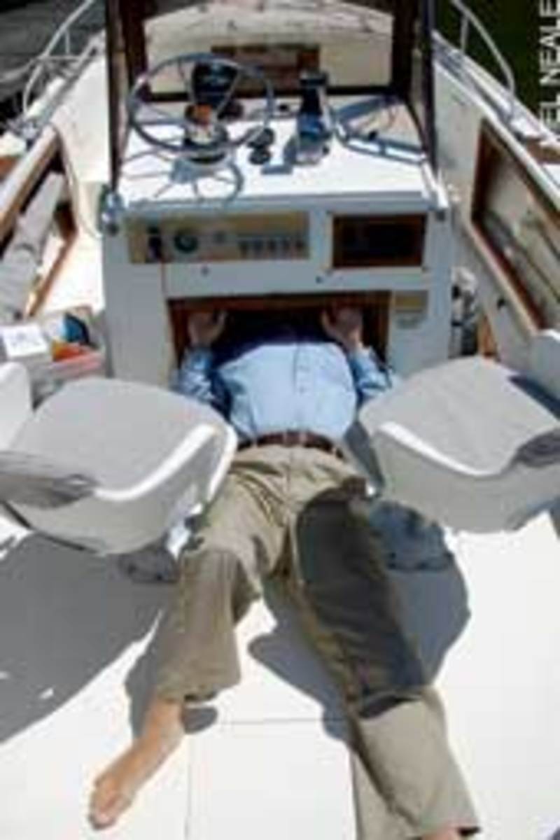 Older boaters might have trouble working in tight spaces.