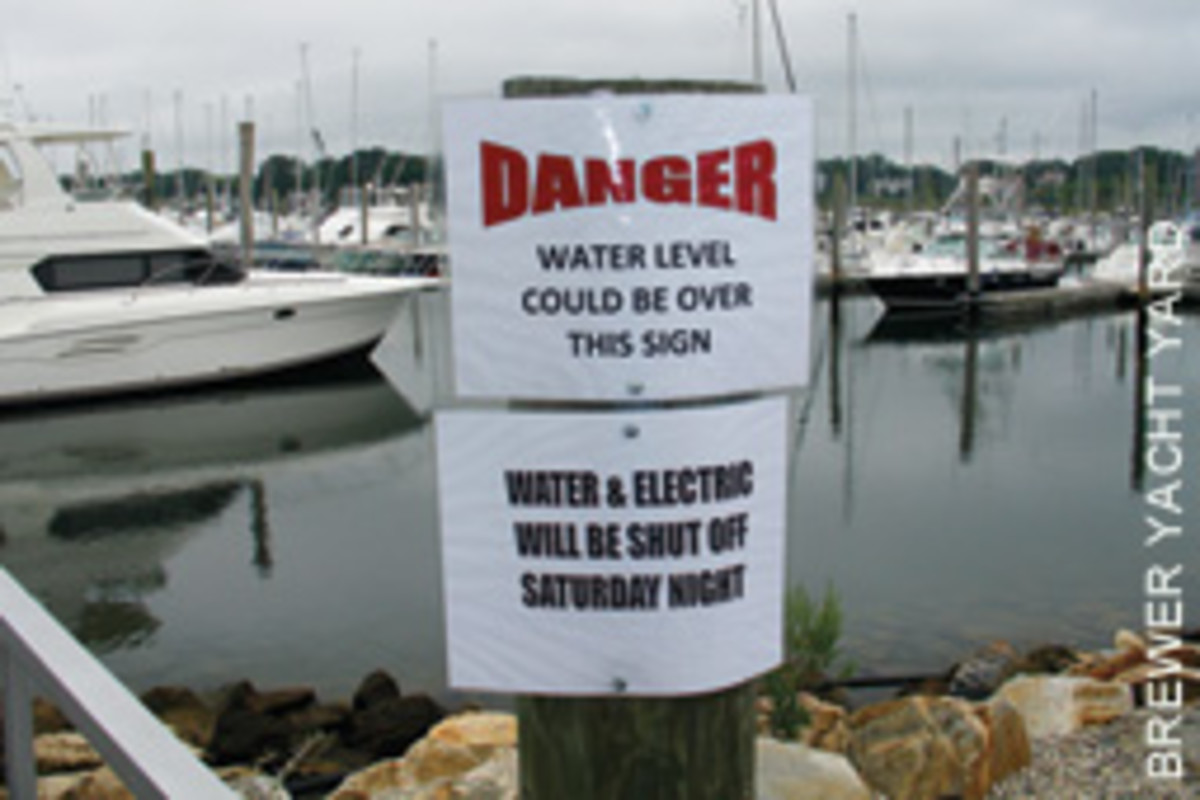 Does your marina take a pre-emptive approach to storms?