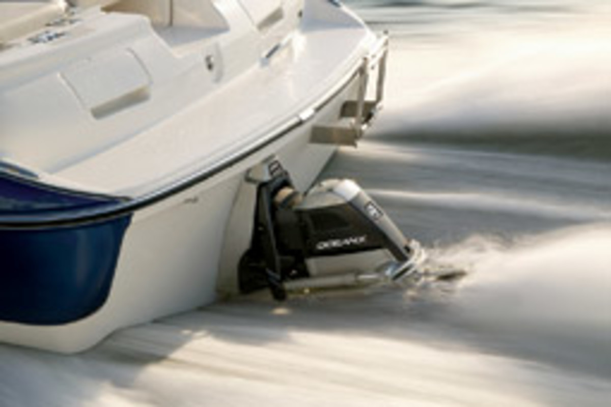 Volvo's new OceanX sterndrive is designed to resist corrosion in salt water.
