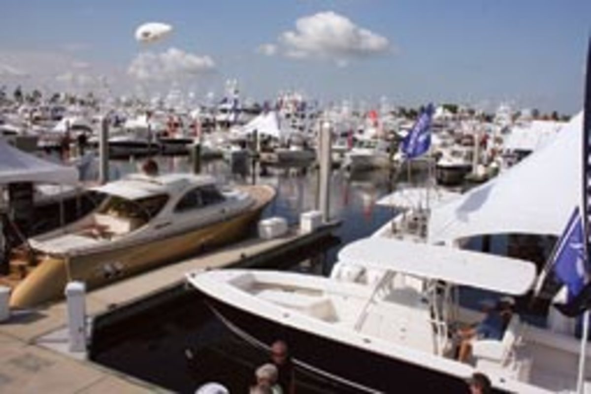 The vast Fort Lauderdale International Boat Show, with its thousands of boats, is like a Disneyland for boaters.