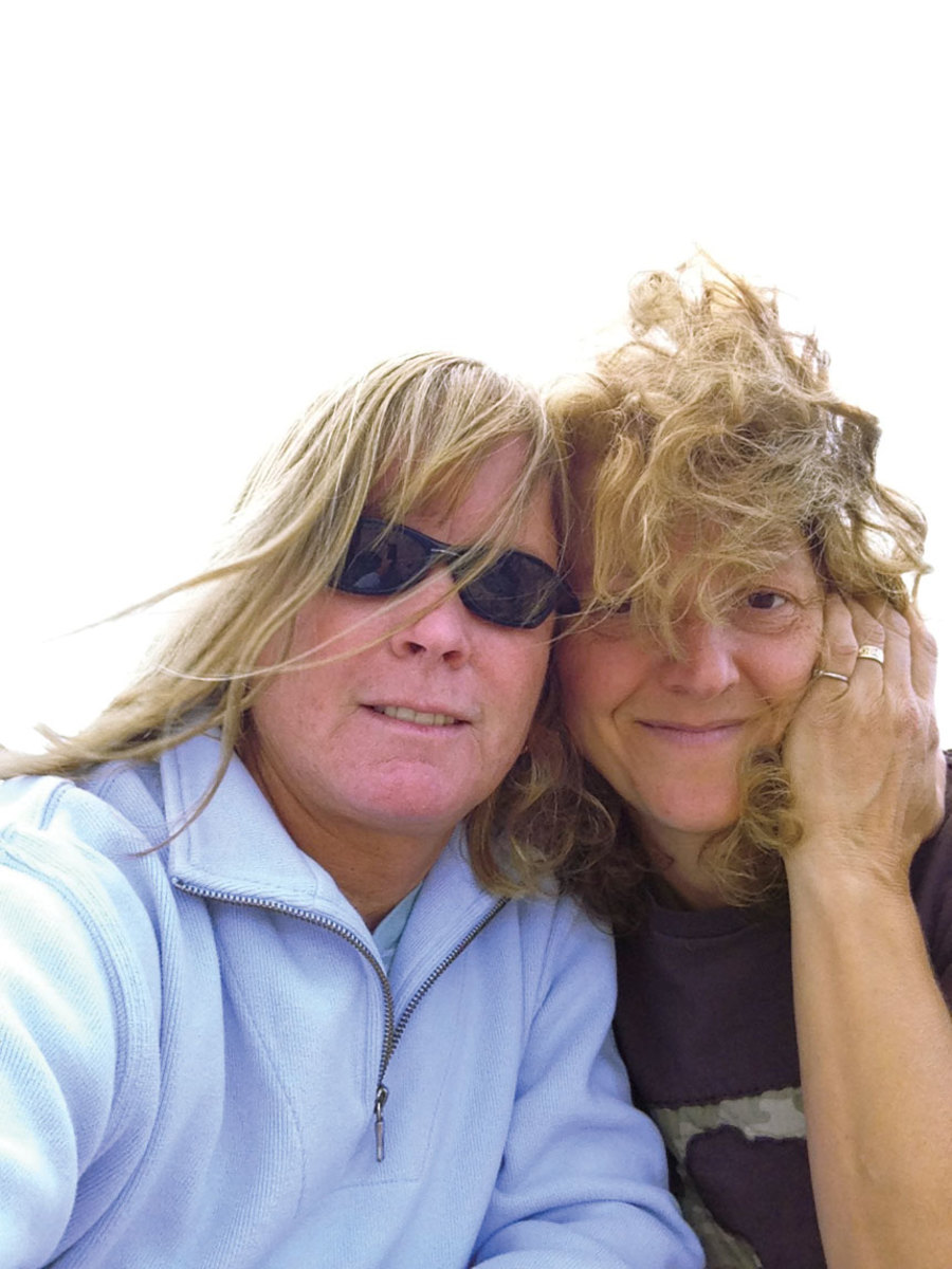 Vickie (left) and Laurie Silvia.