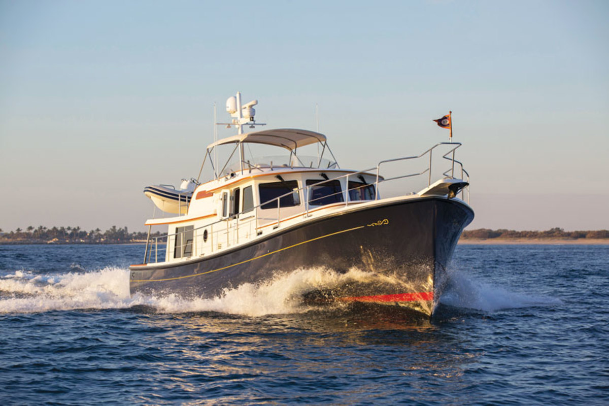 The Krogen Express 52: Graceful at any speed.