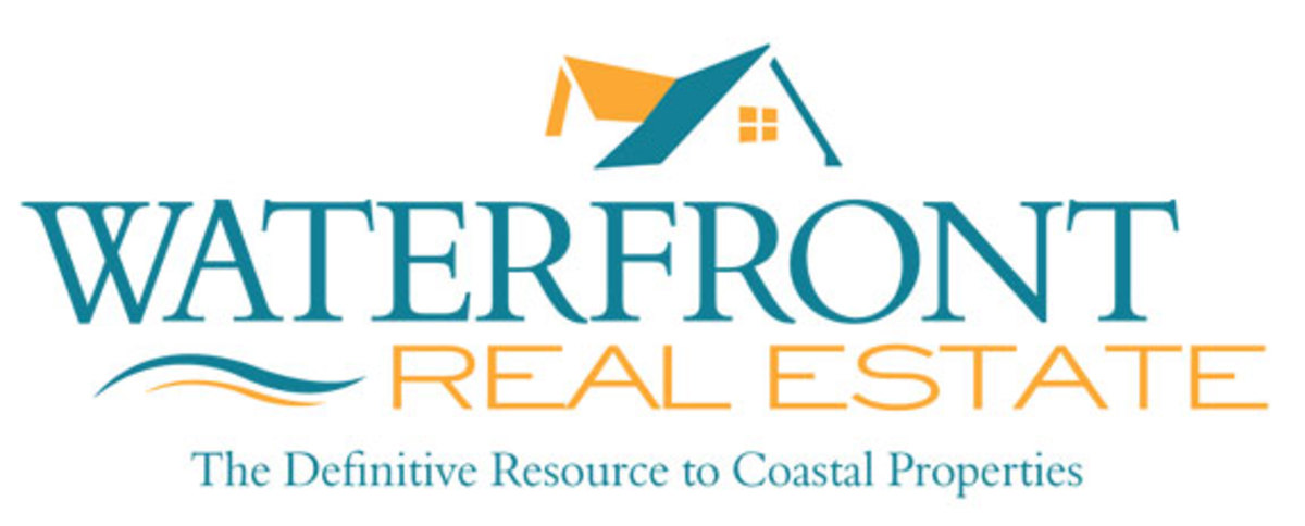 Waterfront Real Estate Logo