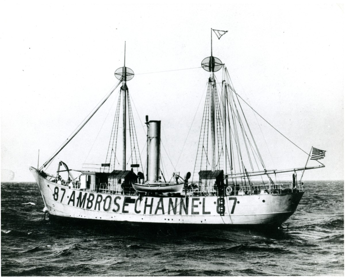 Countless immigrants saw the lightship Ambrose on the approach to New York. 