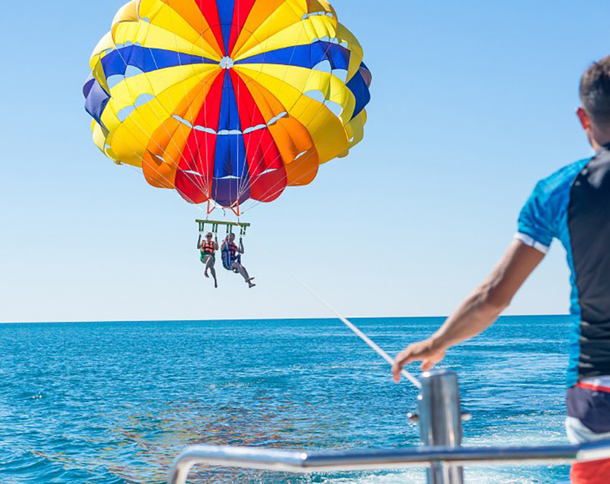 Parasailing Safety: What to Know About Flying From A Boat ...