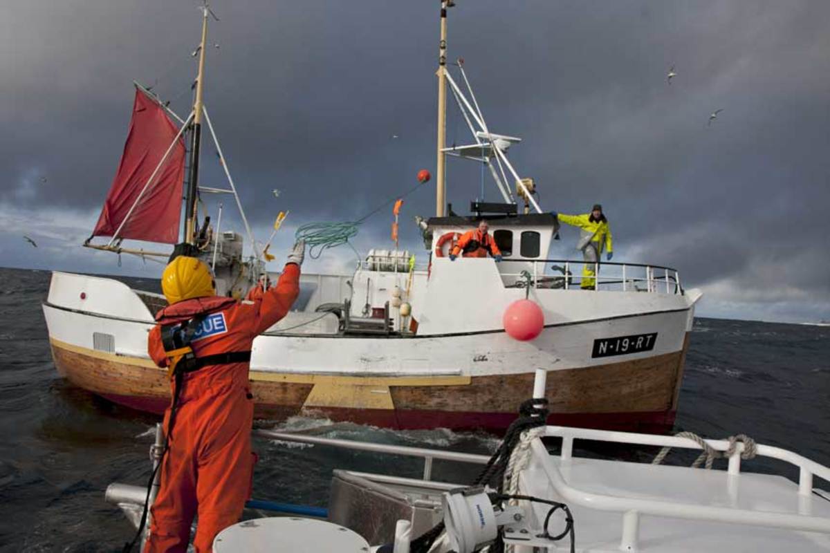 Commercial fishermen rely on the RS for assistance.